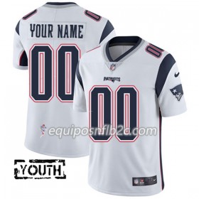 Camiseta Niño NFL New England Patriots Personalizar Blanco